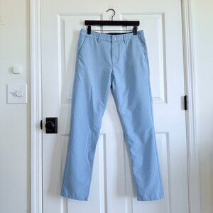 Bonobos Heather Azure Blue Performance Link Pants 32 x 32 - Like New!